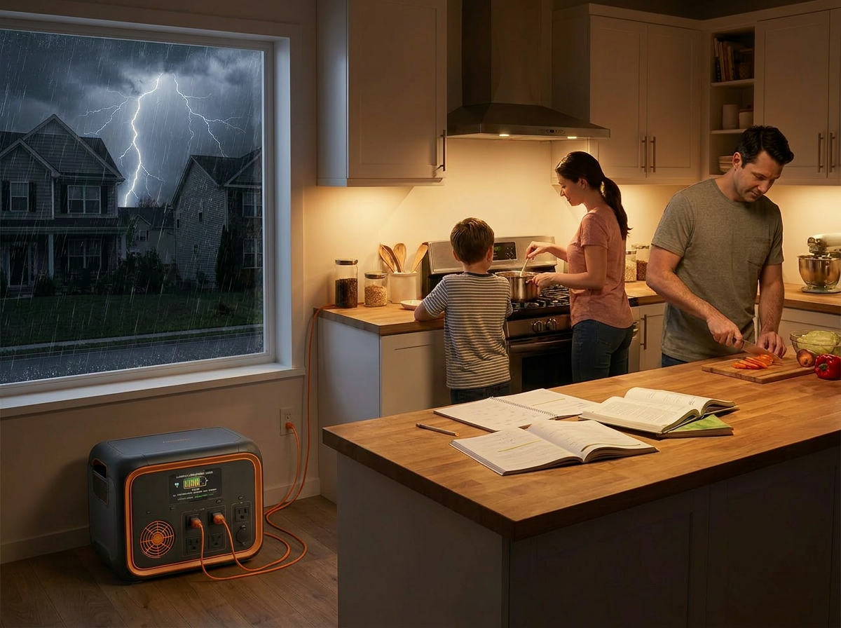 2000W Portable Solar Generator