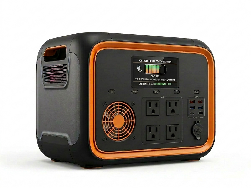 2000W Portable Solar Generator