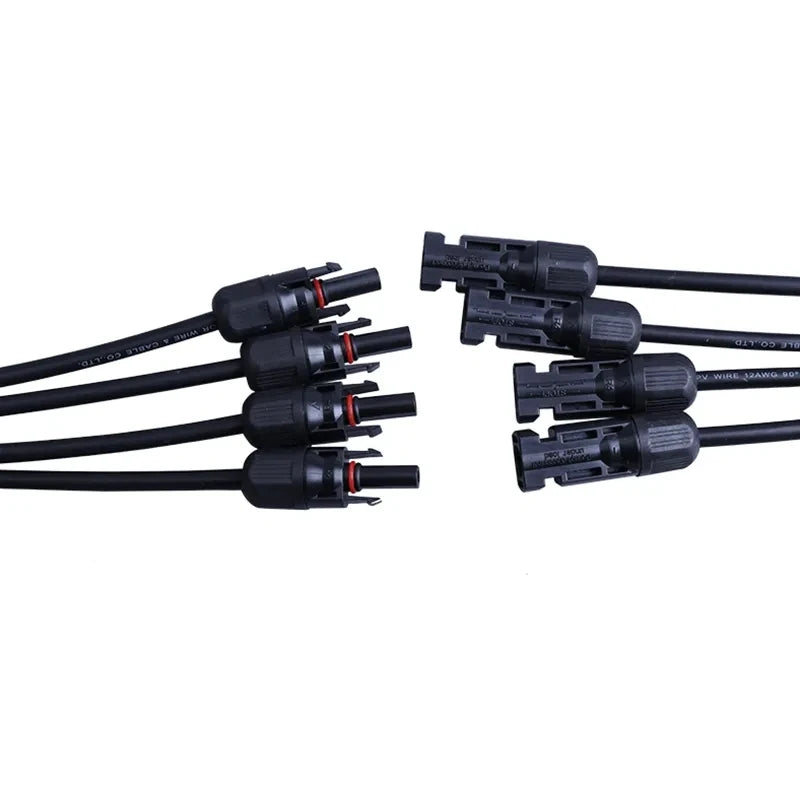 1Sets Photovoltaic Solar Connector 1000V 30A Male Female 3-Way 4-Way 5-Way Plug DC PV Y Type 1 To 2/3/4 Adapter