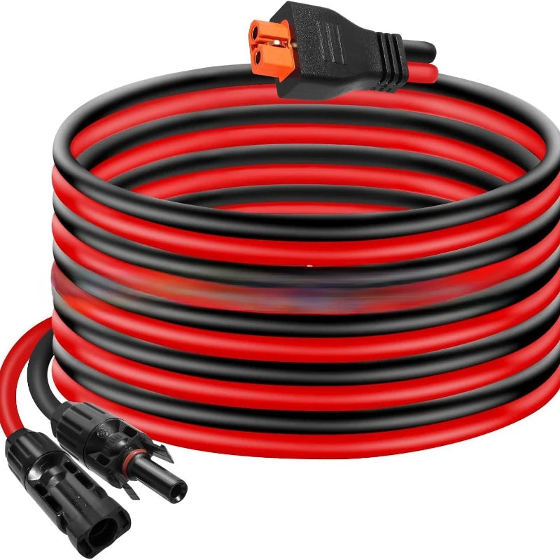 12AWG Solar Rubber-coated XT60 Connector To MC-4 Female Energy Storage Power Charging Cable XT60 Solar Panel Cable