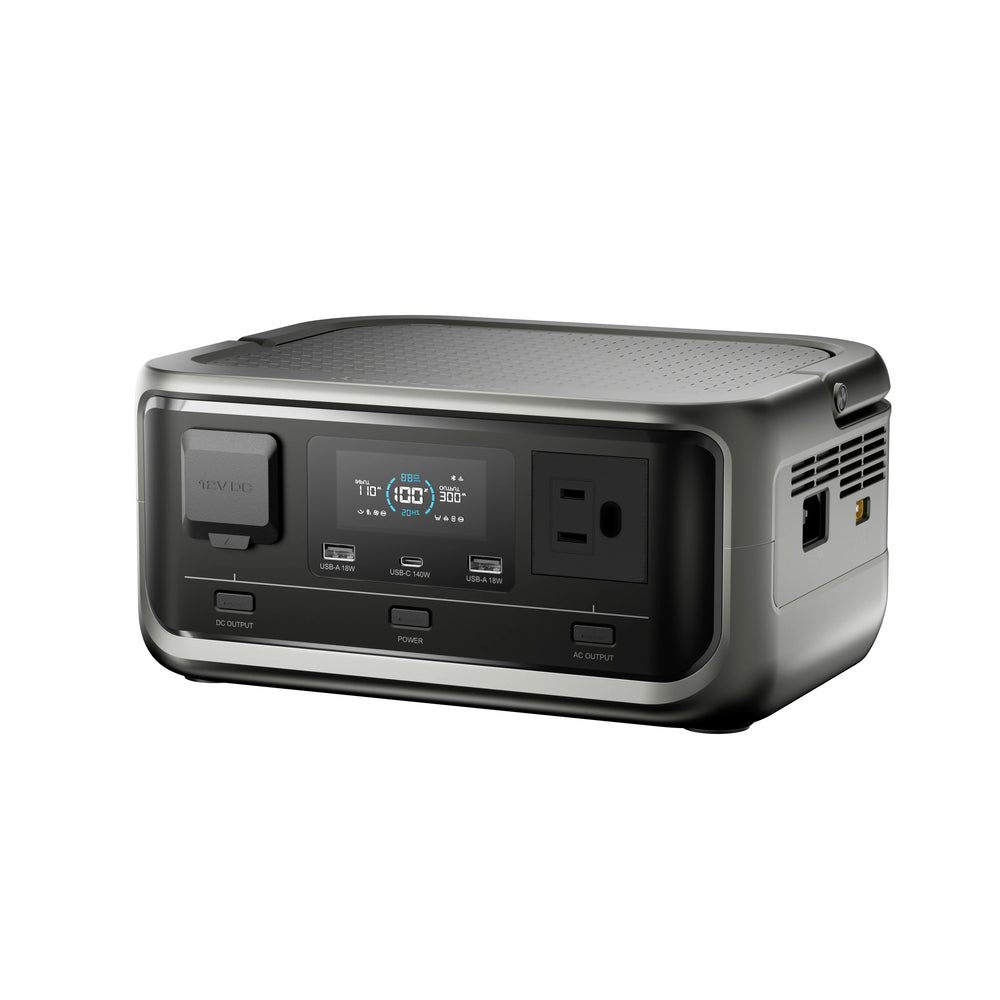 ALLPOWERS VOLIX P300 Portable Power Station 256Wh LiFePO4 Battery 300W (Peak 600W) AC Output for Outdoor Camping Travel Home Use