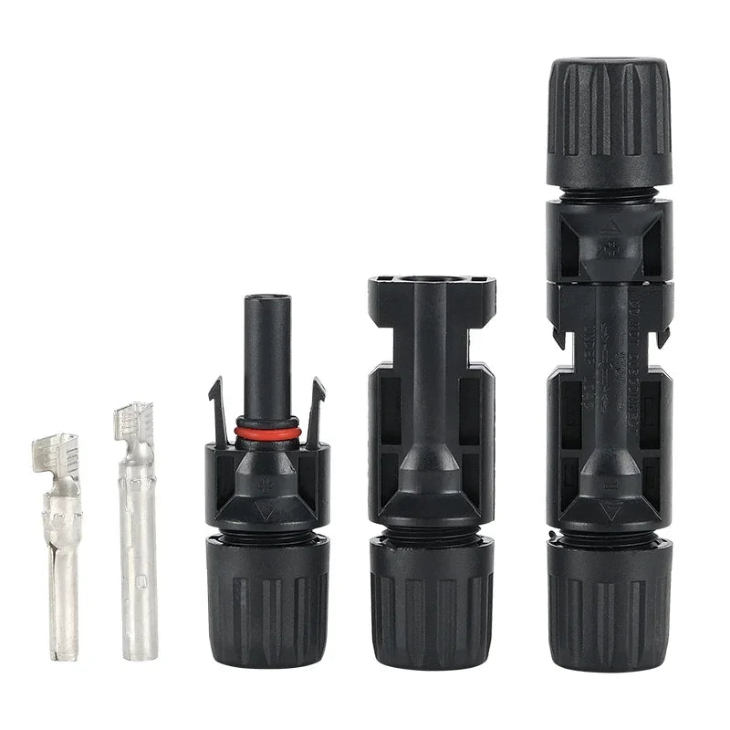 Photovoltaic Solar PV Connector Kit - Y/T Type, 30A 1000V, 3/4/5/6/7 Way Branch, for PV/MC Cable 2.5/4/6mm², Battery Module
