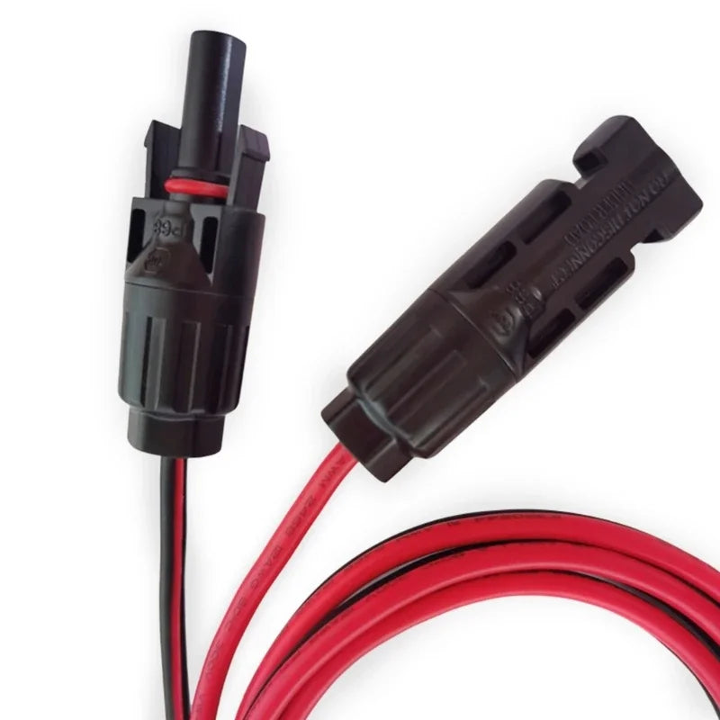 Solar to XT60 Extension Cable 12AWG for Mc-4 to XT60 Adapter Cable for XT60 Input Port Portable Power Station