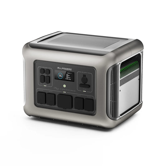 ALLPOWERS R2500 Portable Power Station 1920Wh Expandable to 20kWh LFP Battery 2500W Emergency Household Outdoor Power Supply